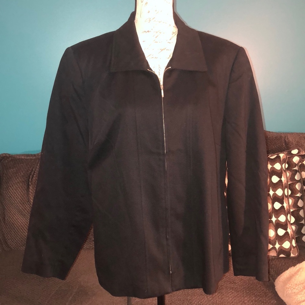 Talbots Zip Front Jacket, size 14W